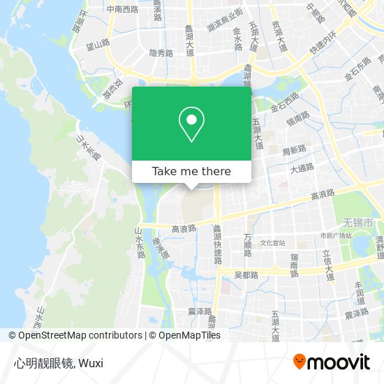 心明靓眼镜 map