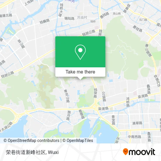荣巷街道新峰社区 map