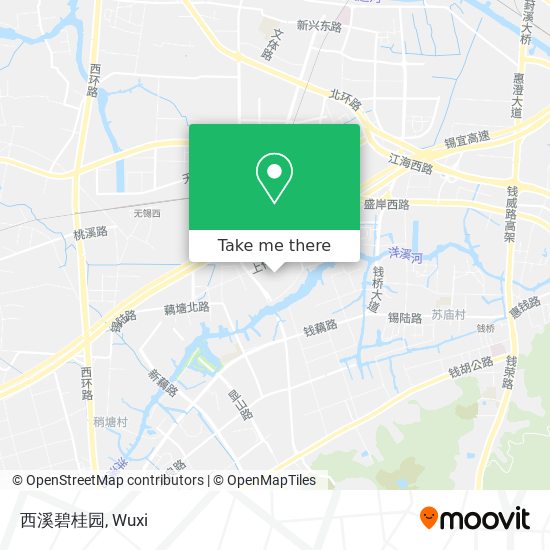 西溪碧桂园 map