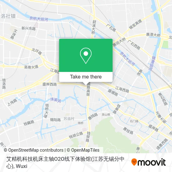 艾精机科技机床主轴O2O线下体验馆(江苏无锡分中心) map