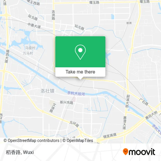 稻香路 map