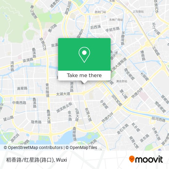 稻香路/红星路(路口) map