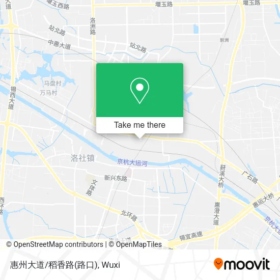 惠州大道/稻香路(路口) map