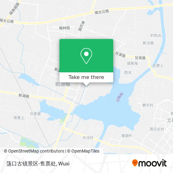 荡口古镇景区-售票处 map