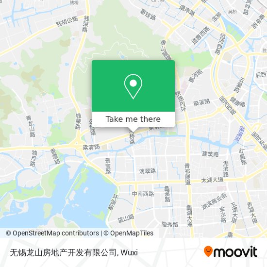 无锡龙山房地产开发有限公司 map