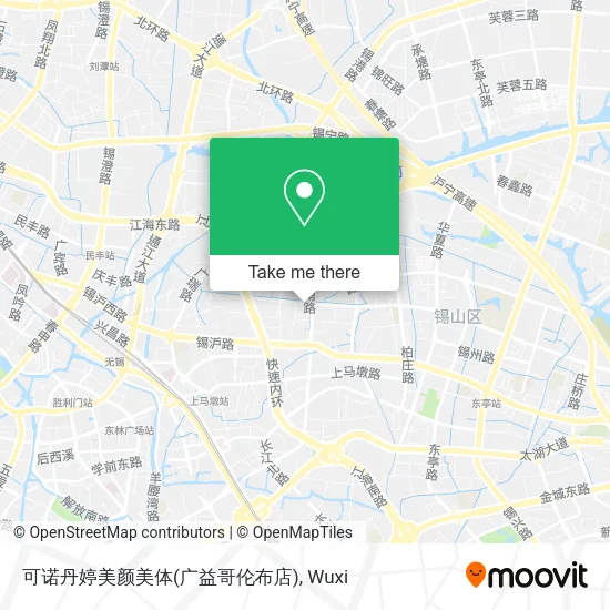 可诺丹婷美颜美体(广益哥伦布店) map