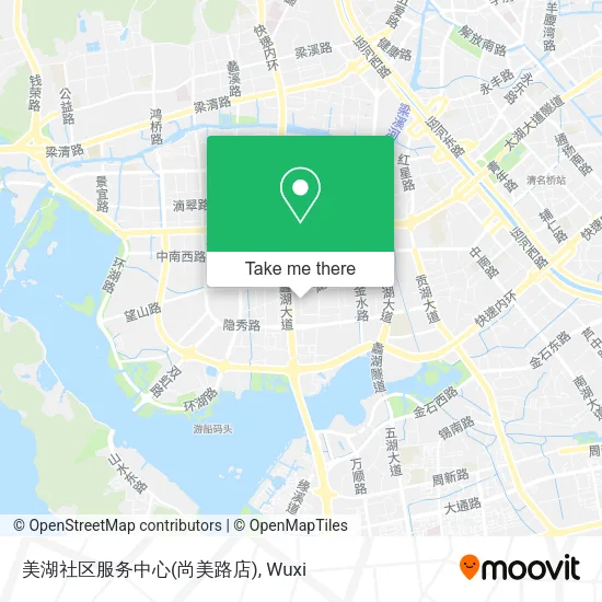 美湖社区服务中心(尚美路店) map