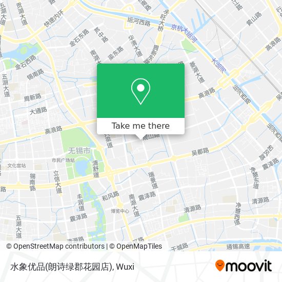 水象优品(朗诗绿郡花园店) map