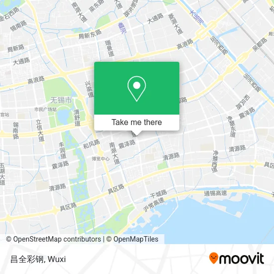 昌全彩钢 map