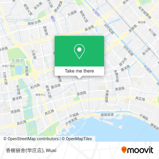 香榭丽舍(华庄店) map