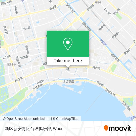 新区新安青忆台球俱乐部 map