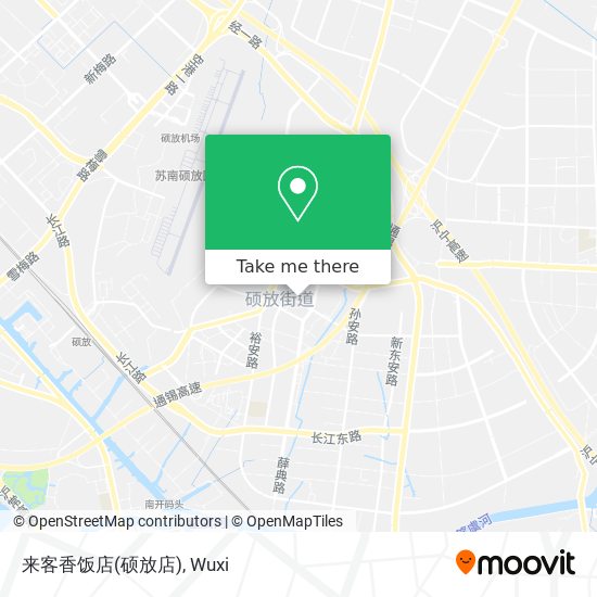 来客香饭店(硕放店) map