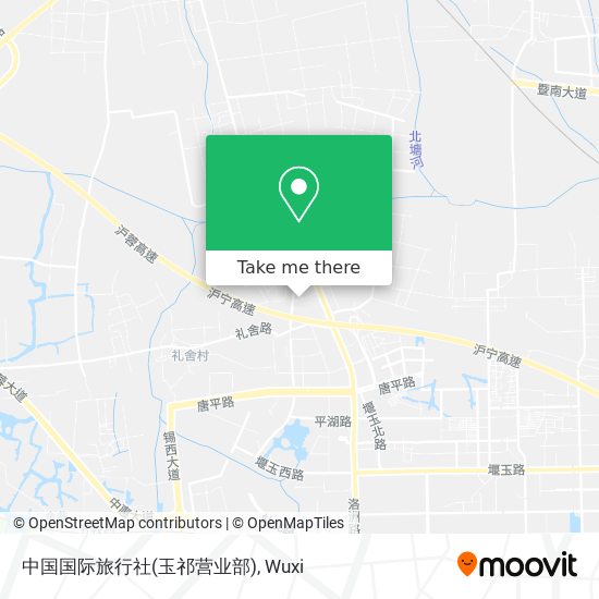 中国国际旅行社(玉祁营业部) map