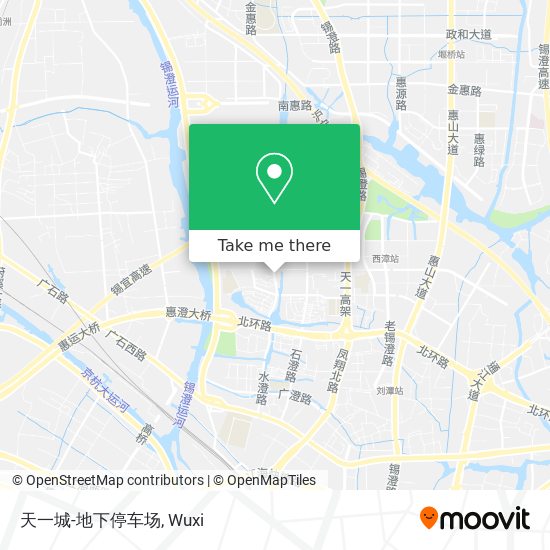 天一城-地下停车场 map