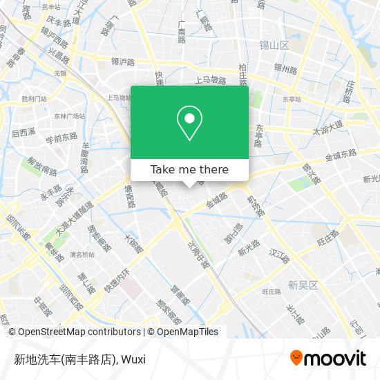 新地洗车(南丰路店) map
