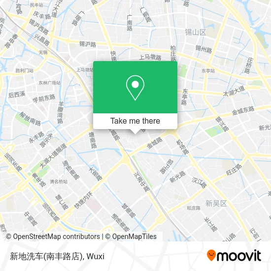 新地洗车(南丰路店) map