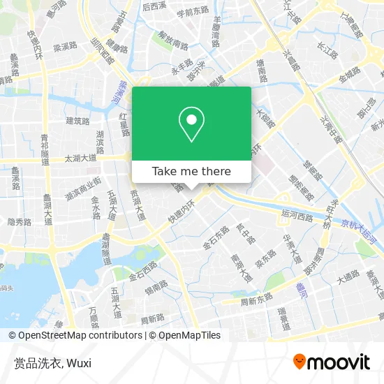 赏品洗衣 map