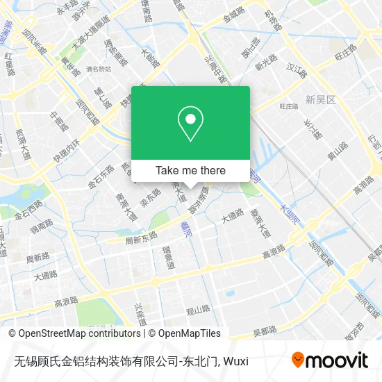 无锡顾氏金铝结构装饰有限公司-东北门 map