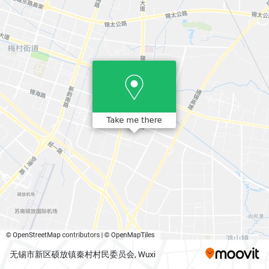 无锡市新区硕放镇秦村村民委员会 map