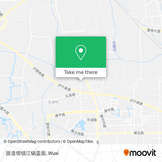 面道馆镇江锅盖面 map