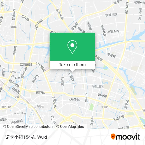 诺卡小镇154栋 map