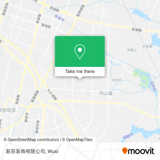 新苏装饰有限公司 map
