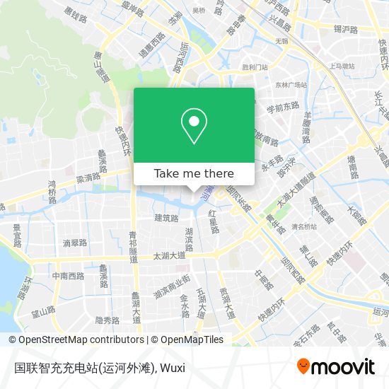 国联智充充电站(运河外滩) map