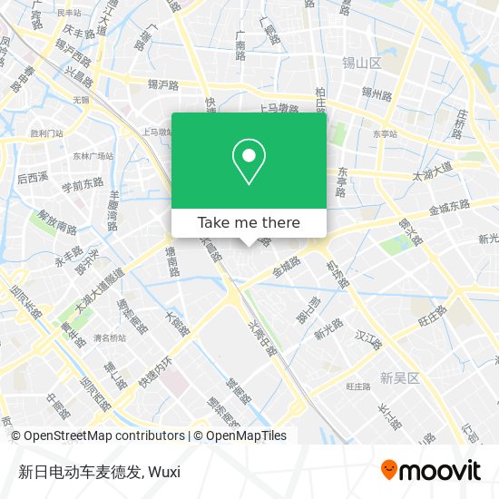 新日电动车麦德发 map