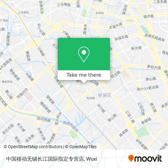 中国移动无锡长江国际指定专营店 map