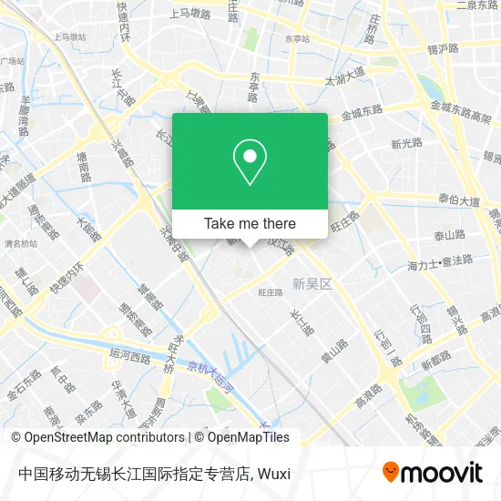 中国移动无锡长江国际指定专营店 map
