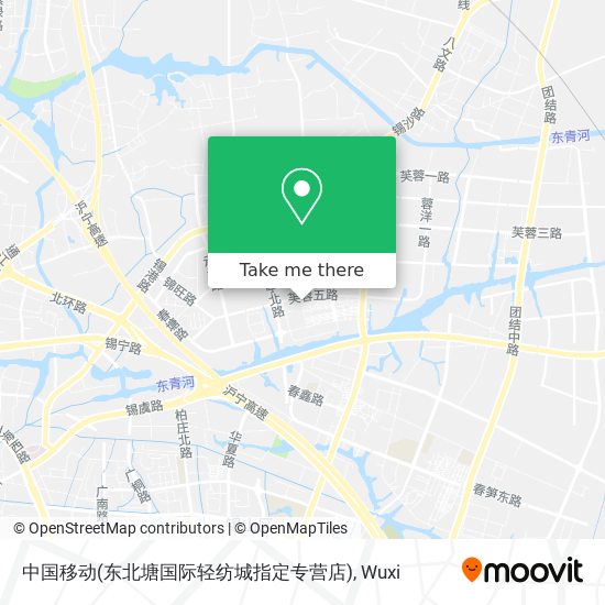 中国移动(东北塘国际轻纺城指定专营店) map