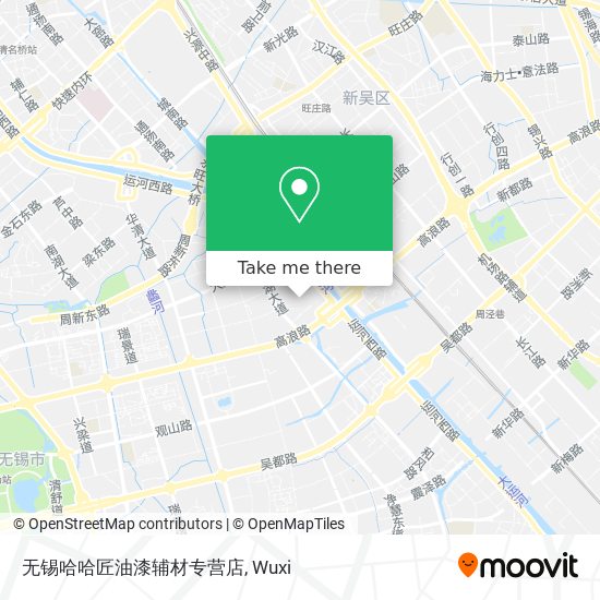 无锡哈哈匠油漆辅材专营店 map
