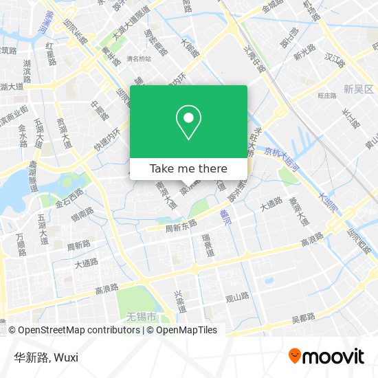 华新路 map
