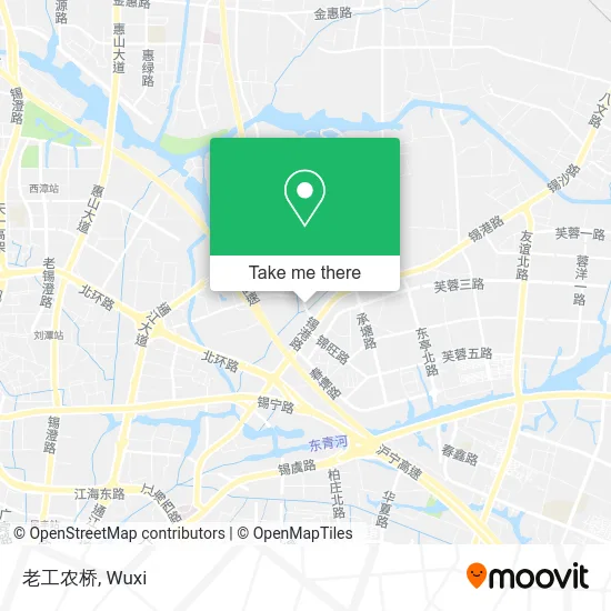 老工农桥 map