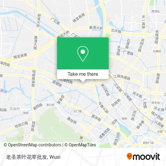 老圣茶叶花草批发 map