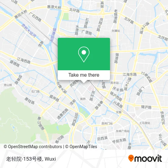 老轻院-153号楼 map
