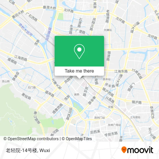 老轻院-14号楼 map