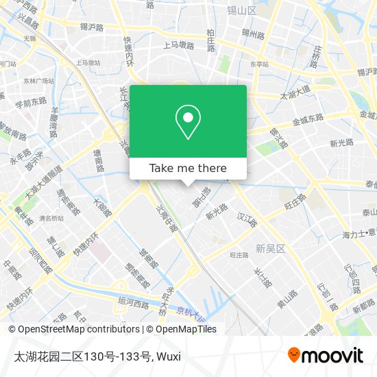 太湖花园二区130号-133号 map