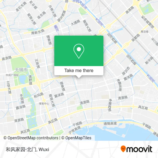 和风家园-北门 map
