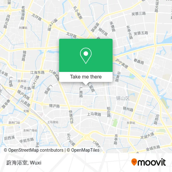 蔚海浴室 map
