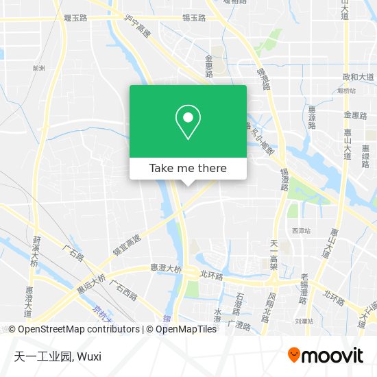 天一工业园 map