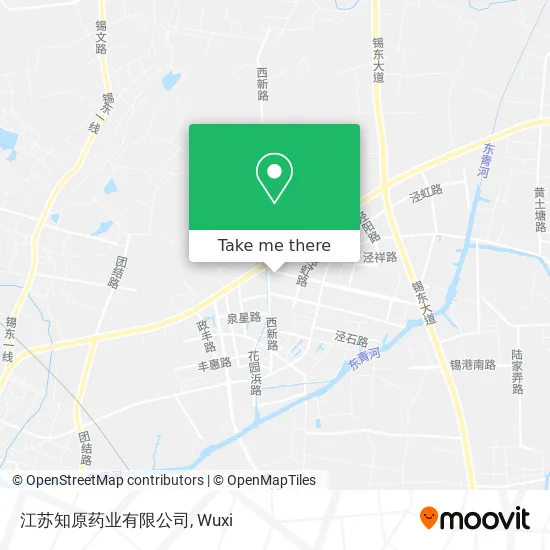 江苏知原药业有限公司 map