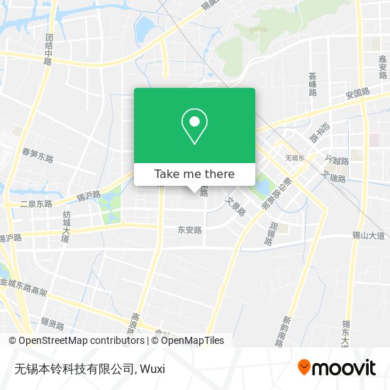 无锡本铃科技有限公司 map