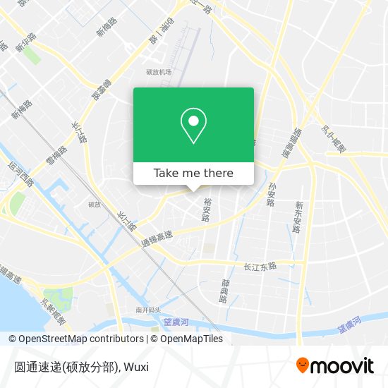 圆通速递(硕放分部) map