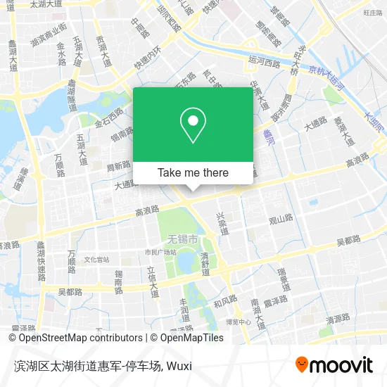 滨湖区太湖街道惠军-停车场 map