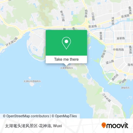 太湖鼋头渚风景区-花神庙 map