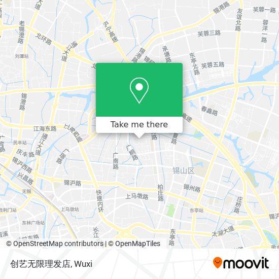 创艺无限理发店 map