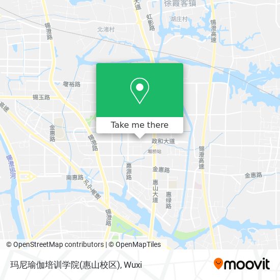 玛尼瑜伽培训学院(惠山校区) map