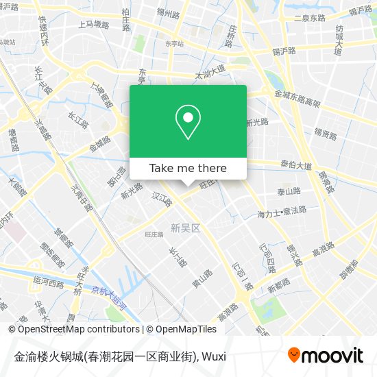 金渝楼火锅城(春潮花园一区商业街) map