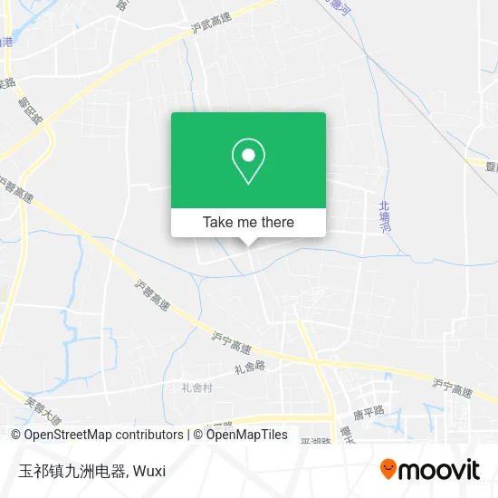 玉祁镇九洲电器 map